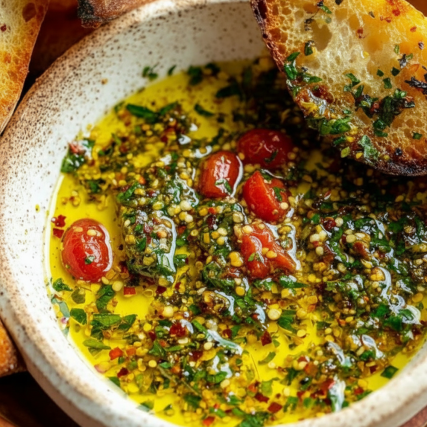 Pikantní příloha k salátům z olivového oleje