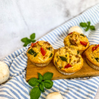 Slané muffiny s tuňákem