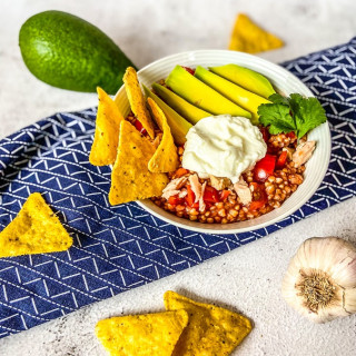 Luštěninové chilli s pohankou a tuňákem