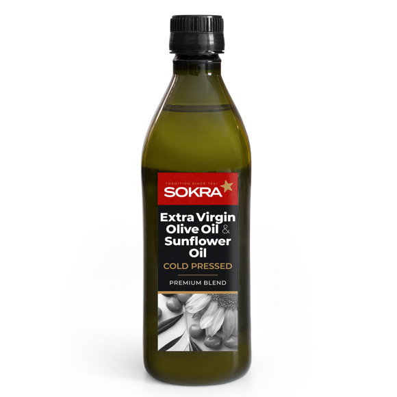 Směs extra panenského olivového a slunečnicového oleje 500 ml